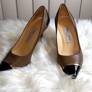 Authentic Jimmy Choo colorblock heels size 36
